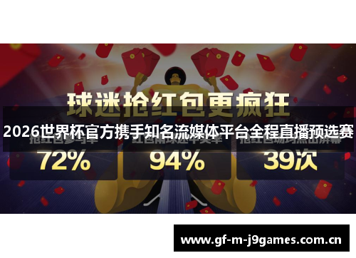 2026世界杯官方携手知名流媒体平台全程直播预选赛 2026世界杯官方携手知名流媒体平台全程直播预选赛